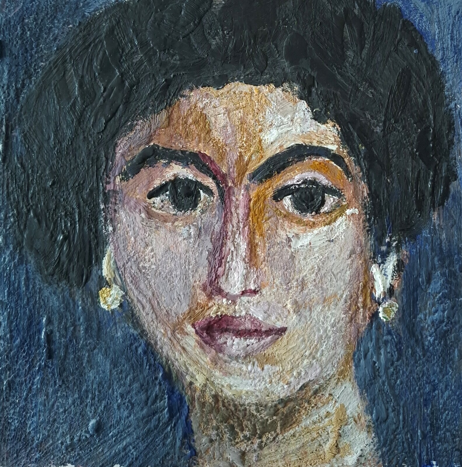 Fayoum-portret door M.F. Ver Eecke