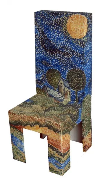 Hommage Van Gogh, hoogte 45 cm