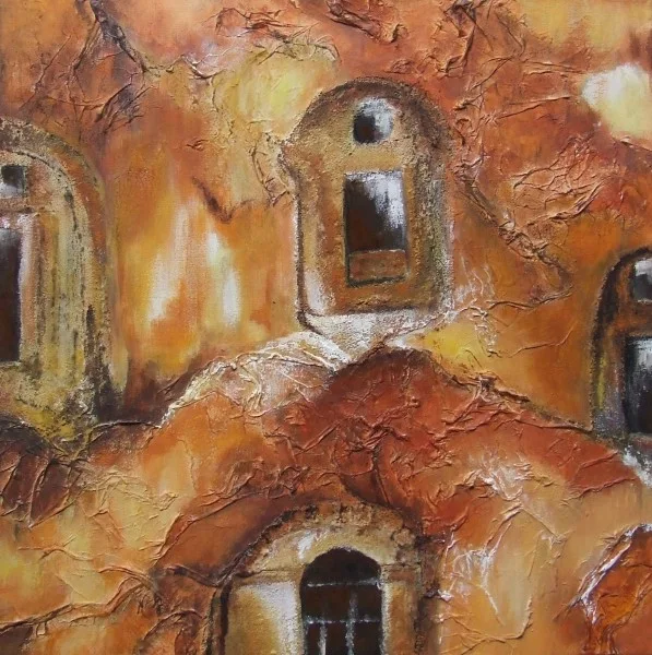Cappadocië, 50 x 50 cm