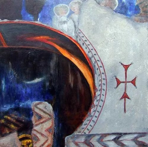 Cappadocië, 50 x 50 cm
