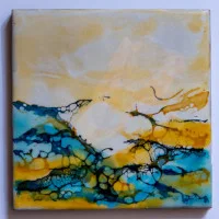 Kunstwerkje nr. 10, 12 x 12 cm
